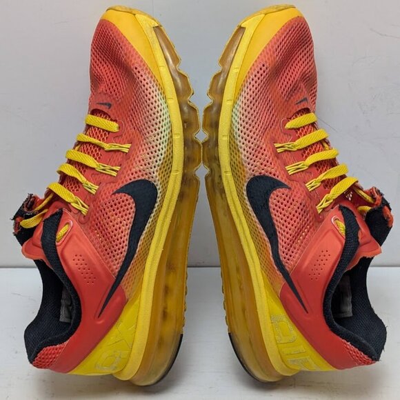 Nike Air Max 2013 Premium Sunset Mens Size 10.5 Orange Yellow 579954-807 main image 11